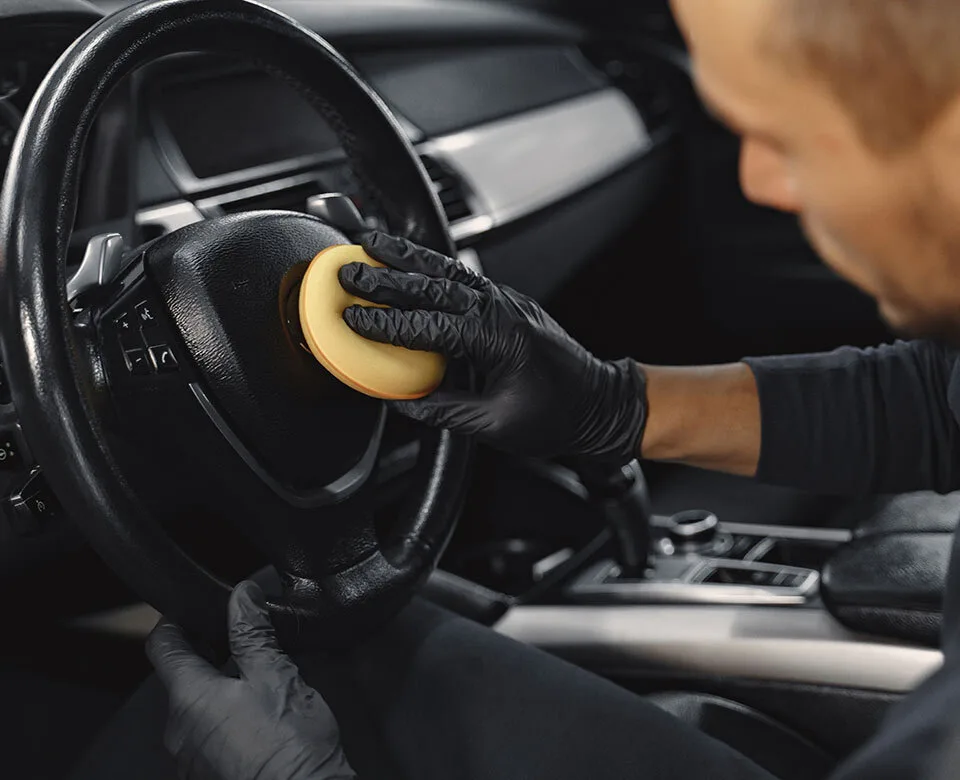 car interior polishing