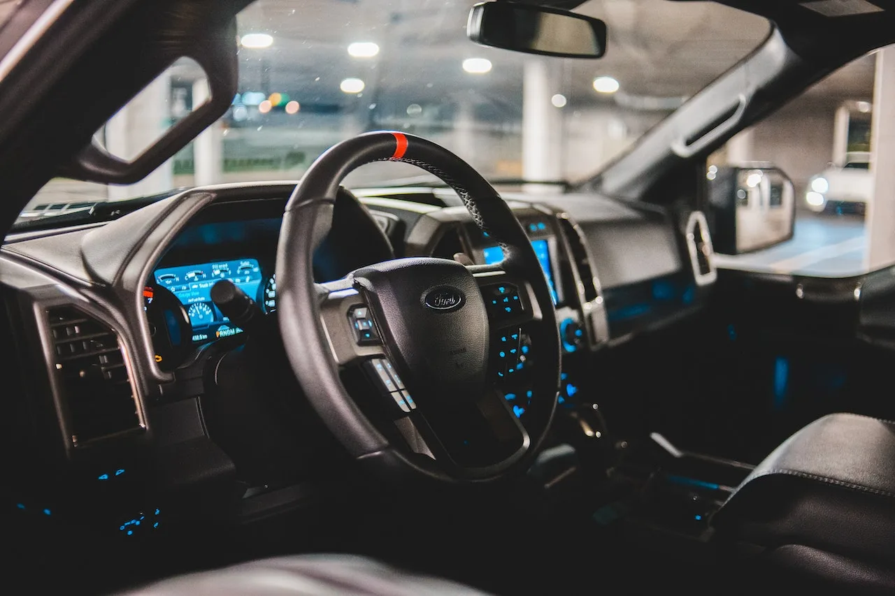 black car