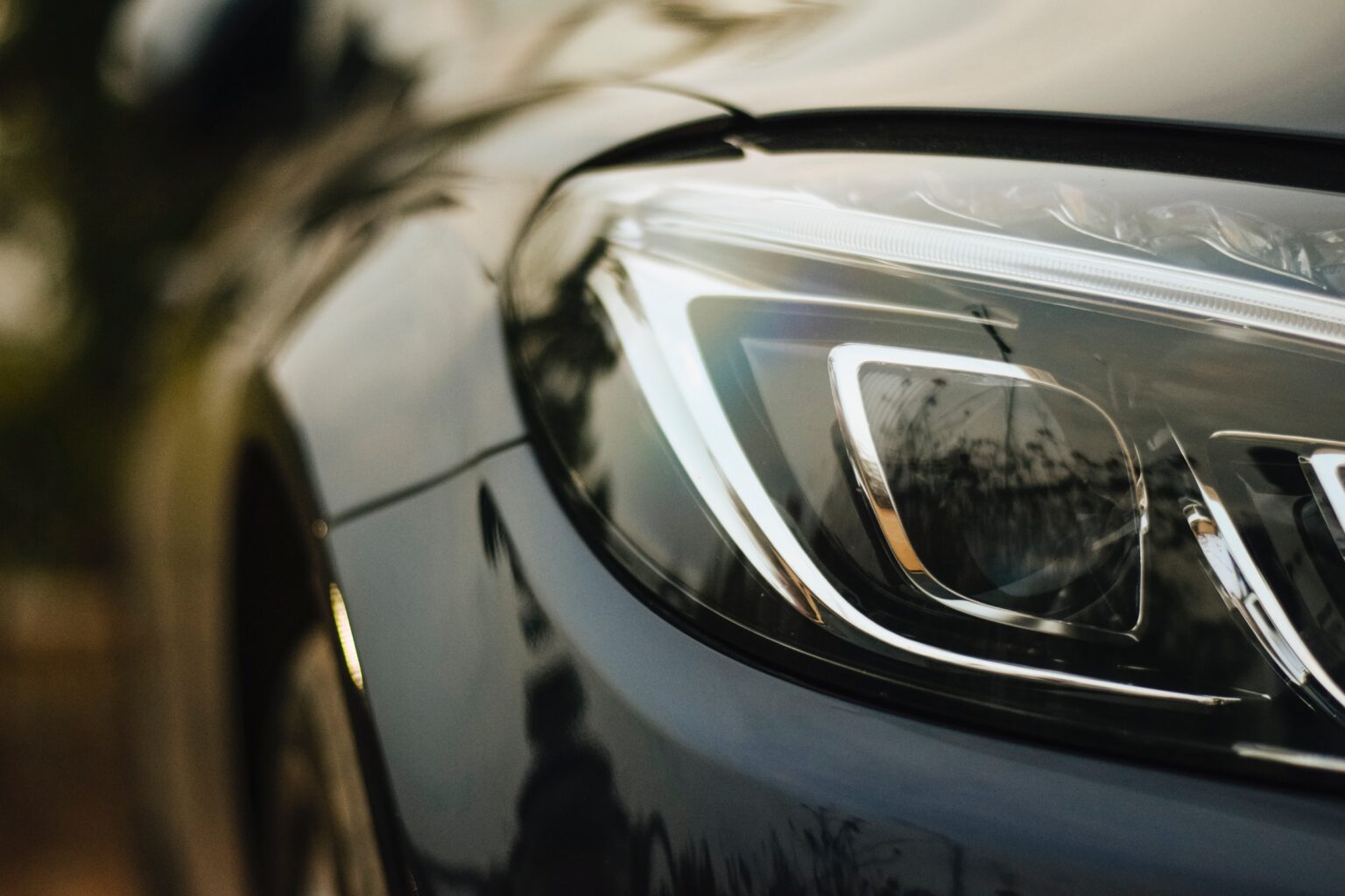black car